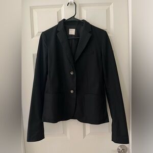 Women’s GAP The Academy Blazer True Black double button front pockets size 8T